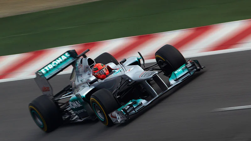 2012 Mercedes AMG Petronas F1 car
