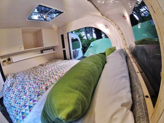 Inside the Droplet trailer