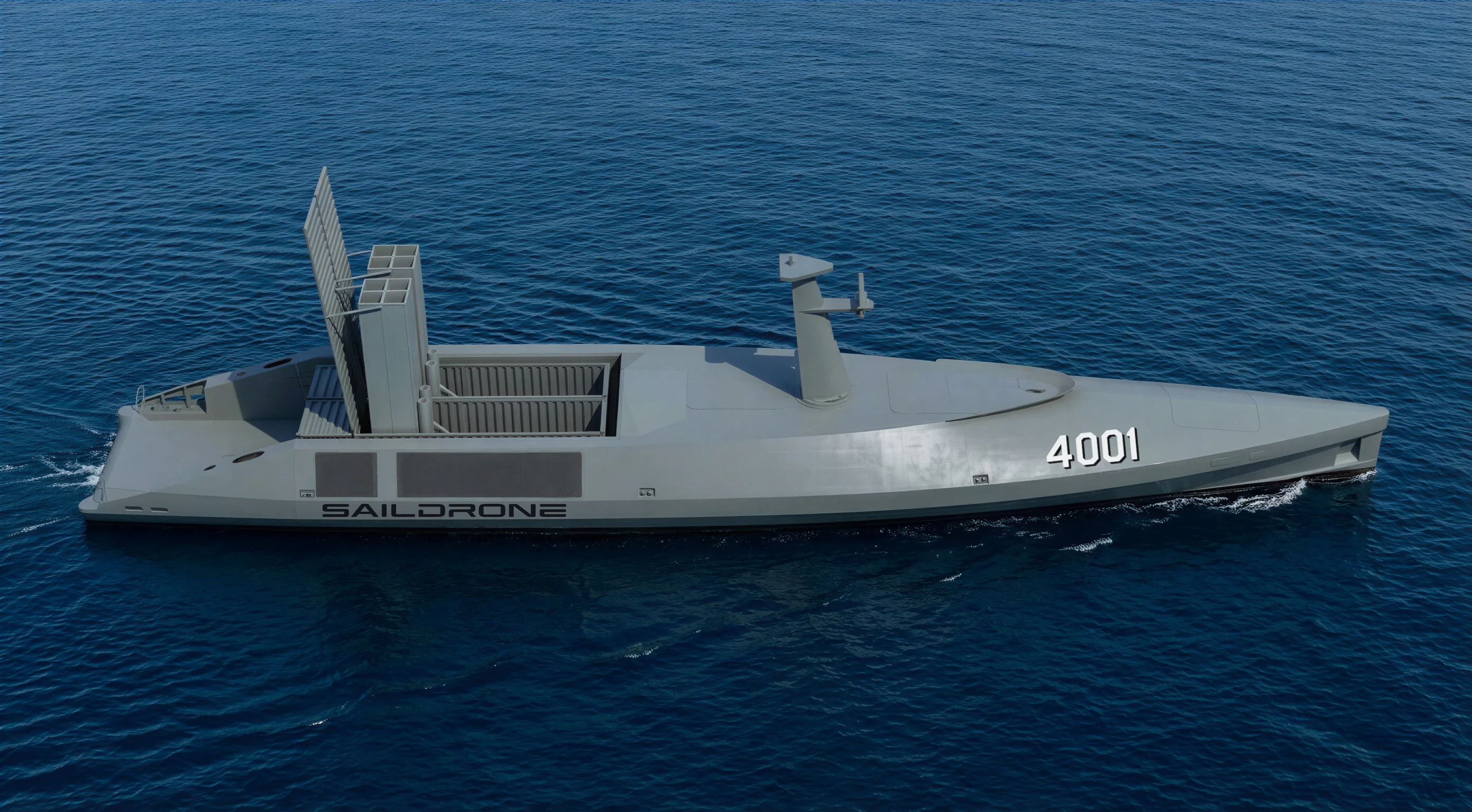 Spectrodrone Saildrone Unveils Spectre: High-Endurance ASW and Strike USV