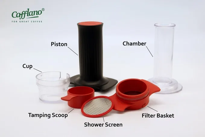 Cafflano Kompresso components