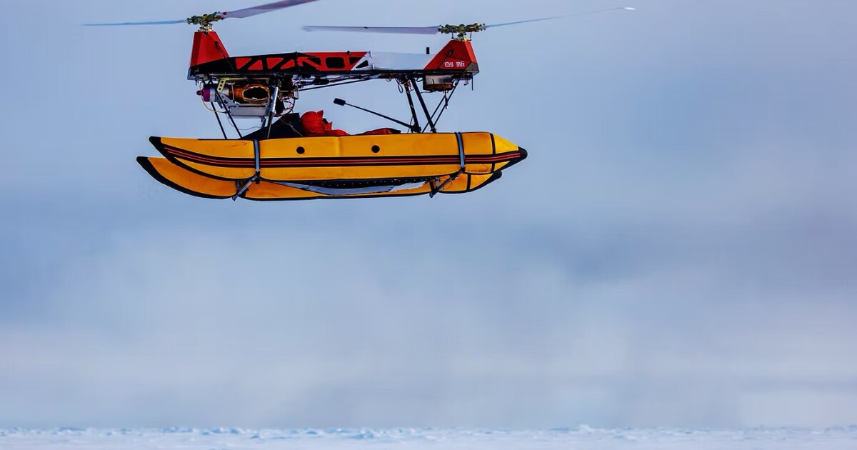The tiny personal helicopter for future commutes The tiny personal helicopter for future commutes