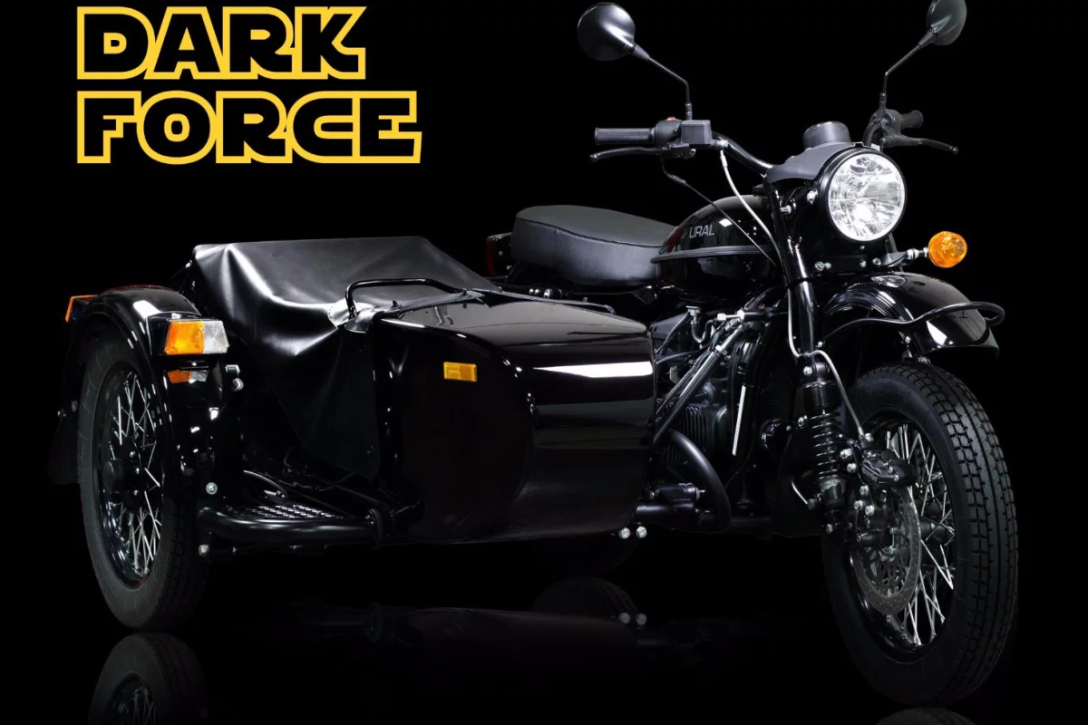 The limited-edition Ural Dark Force