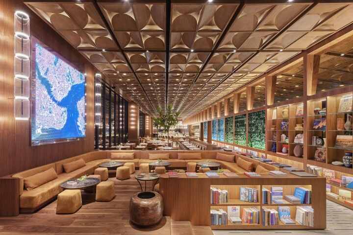 Biz Istanbul - AKM Terrace Restaurant was designed by Tabanlioglu Architects and is located in Turkey. The project, which is one of 70 to make the 2023 Inside World Festival of Interiors shortlist, features an eye-catching terrace meant to represent rich Istanbul’s culture and lifestyle