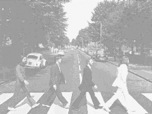 As the resolution increases the picture becomes clearer.