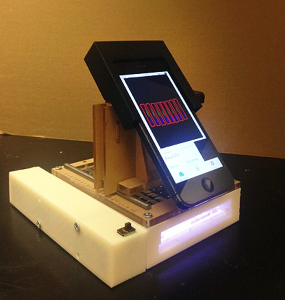 The device can detect IL-6, a biomarker for liver, lung, prostate, breast and epithelial cancers