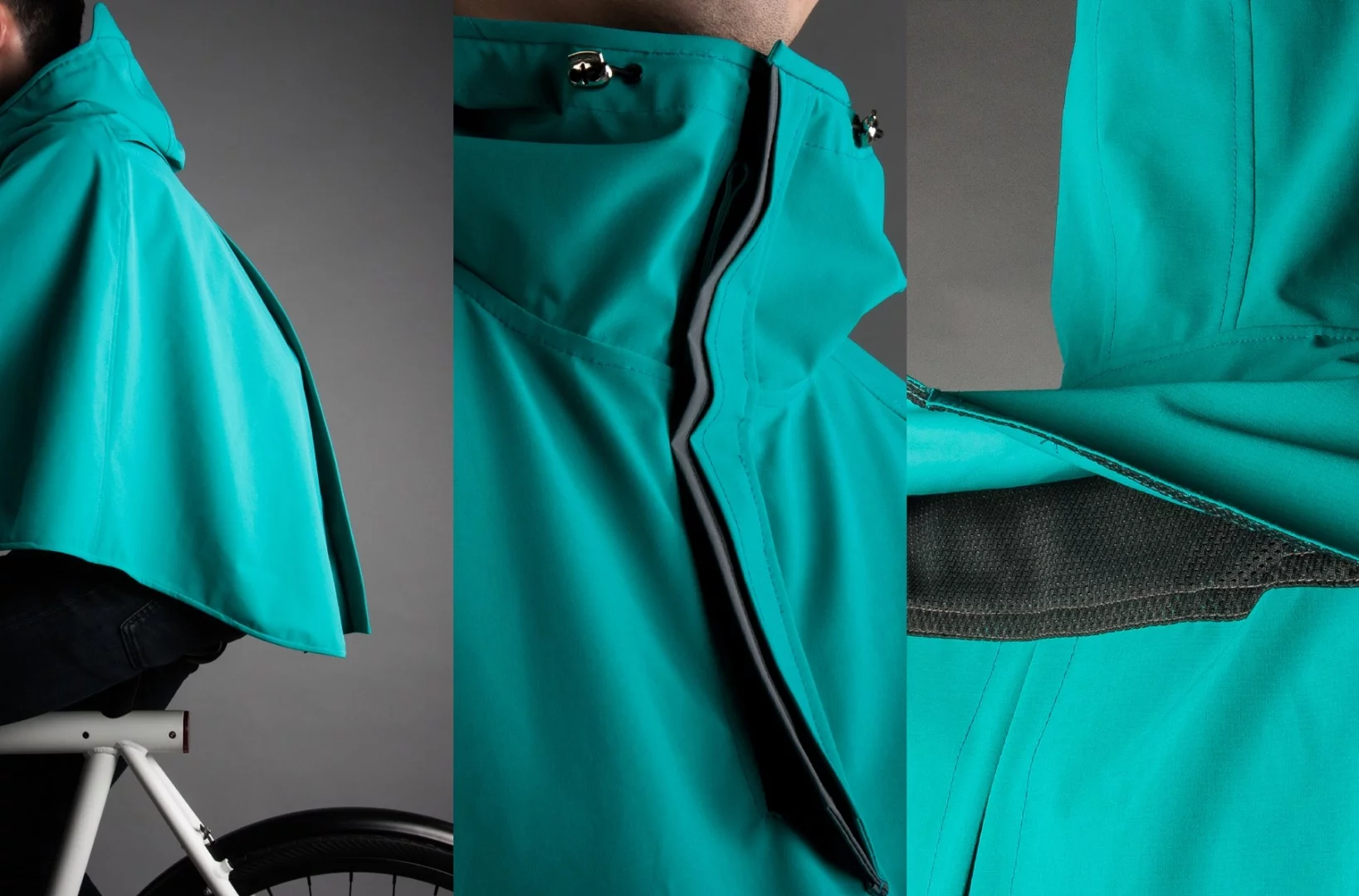 The Boncho is designed to be lightweight, breathable and durable