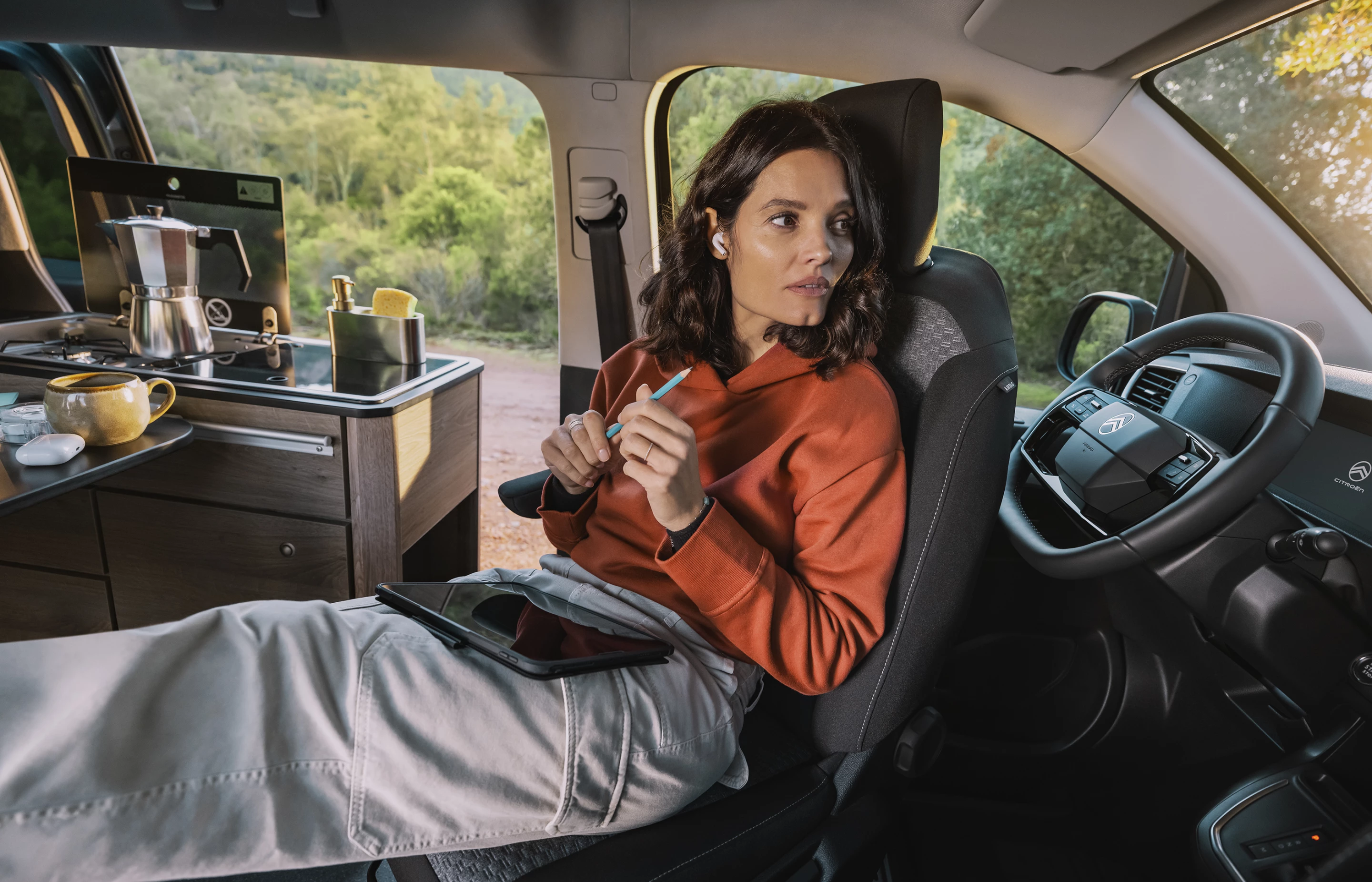 Putting the swivel seat to its best use