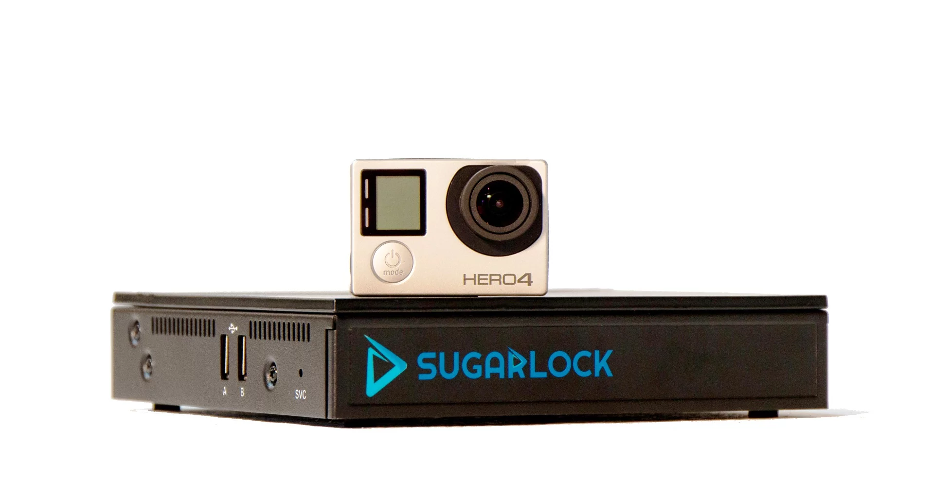 The Sugarlock action cam dock lets you edit video footage on a TV