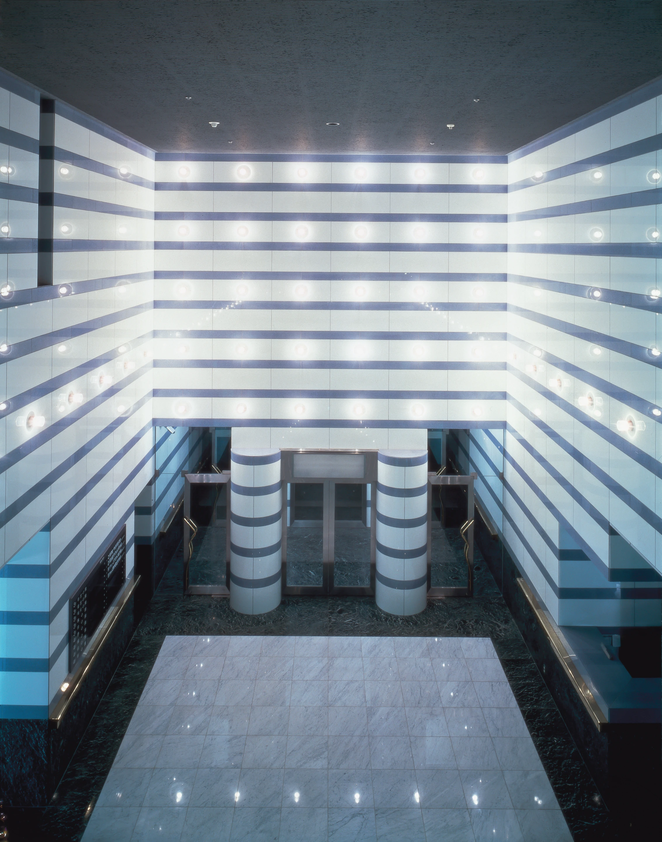 The Tsukuba Center Building is a civic center designed to evoke both ruins and reinvention