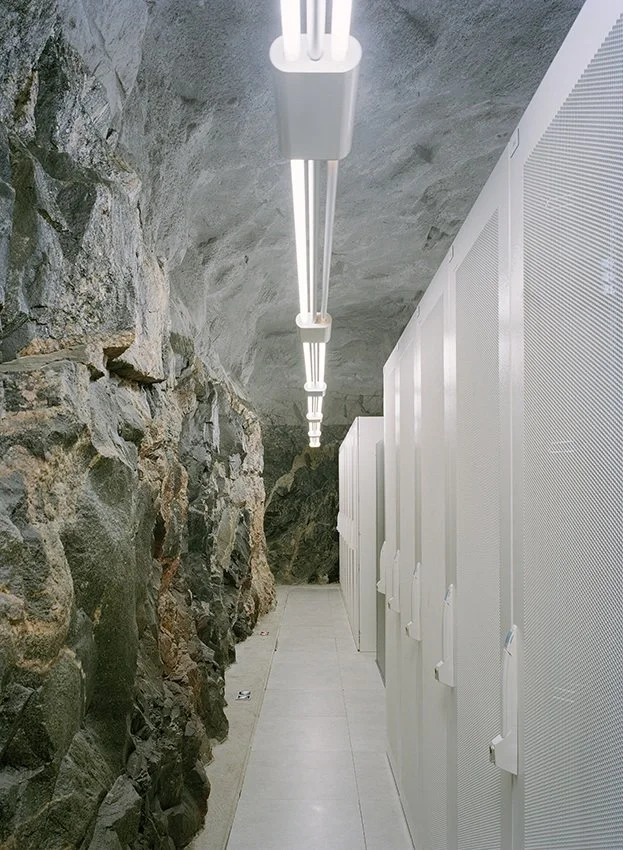 The idea was to bring human comforts from earth underground, such as plants, light, water and technology (image from AF-L)
