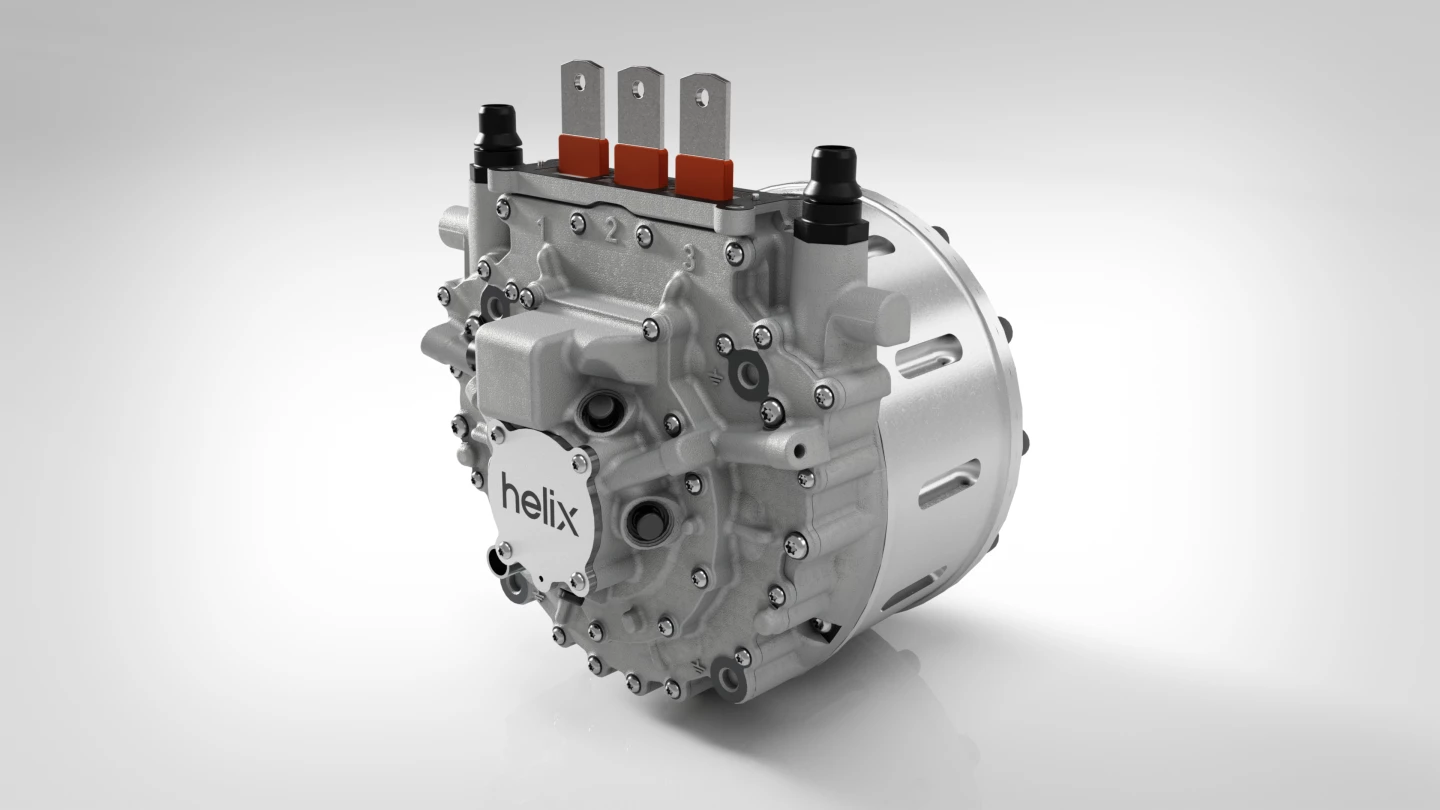 Helix plans to get started with 100-kW, 200-kW and 300-kW Pod Cartridge systems based around its SPC177 e-motor