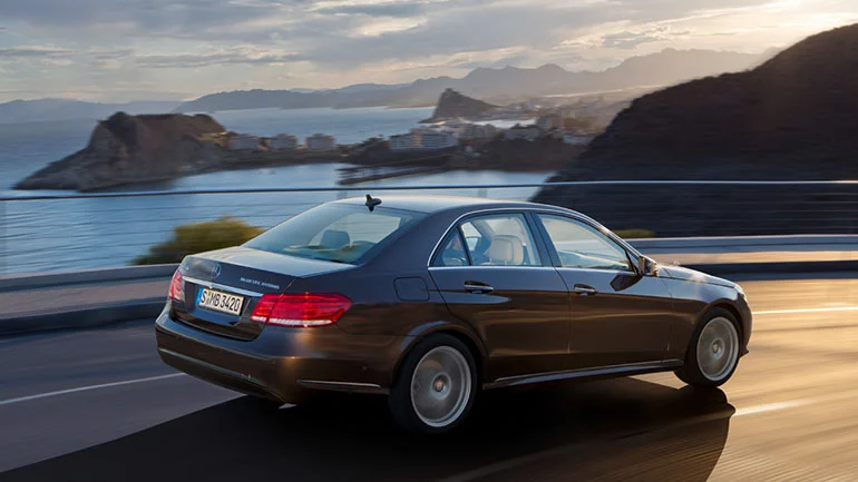 2014 model year Mercedes-Benz E-Class Luxury trim
