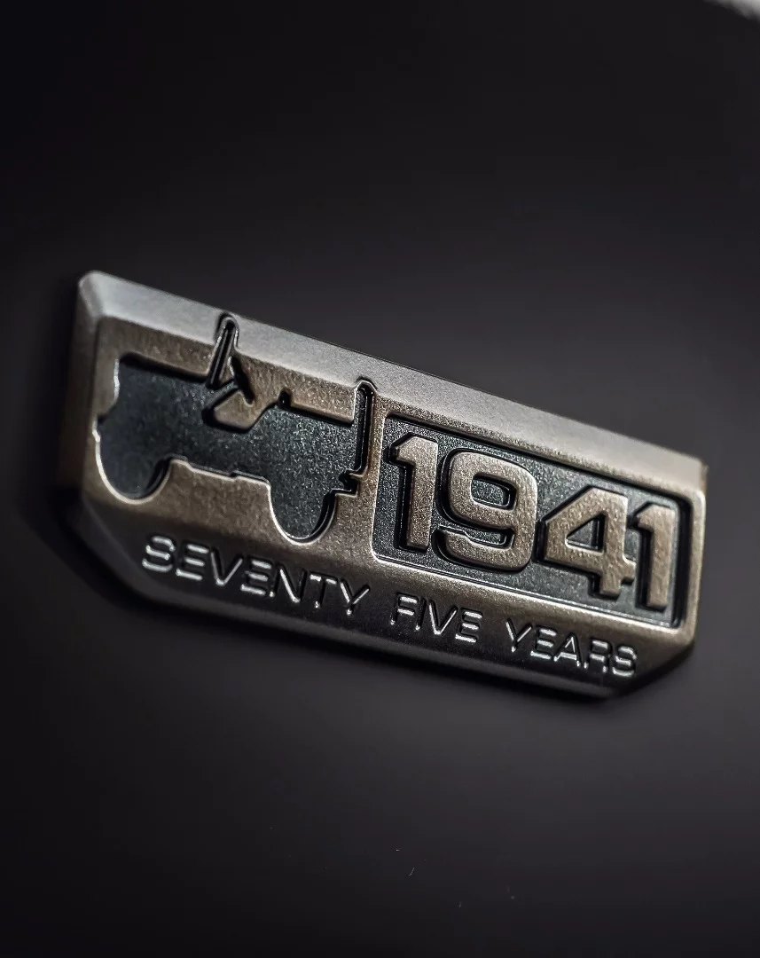 Jeep's 75th anniversary badge placed on all of the special edition models