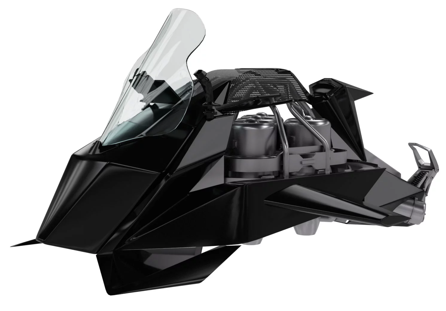 The Speeder will fly on kerosene, JetA or diesel fuel