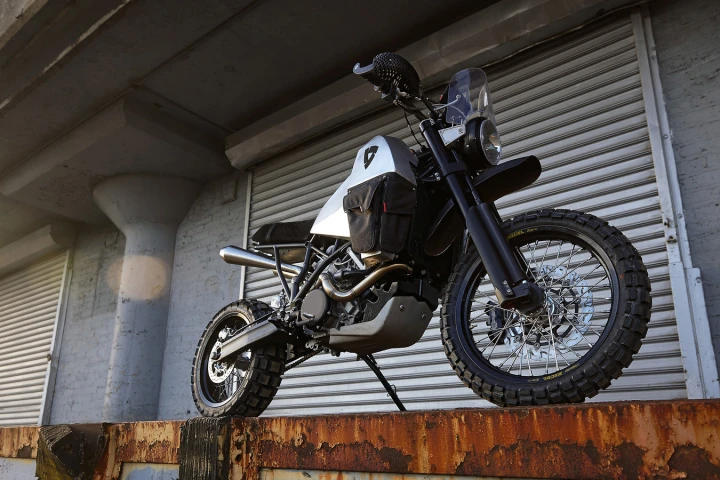Revit #95 is a rugged no-boundaries adventure bike