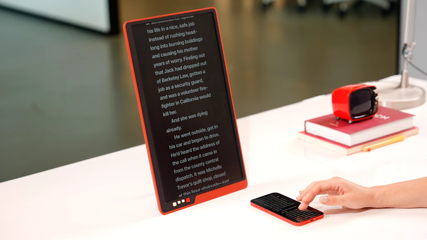 I would definitely read more on my phone if doing it this way