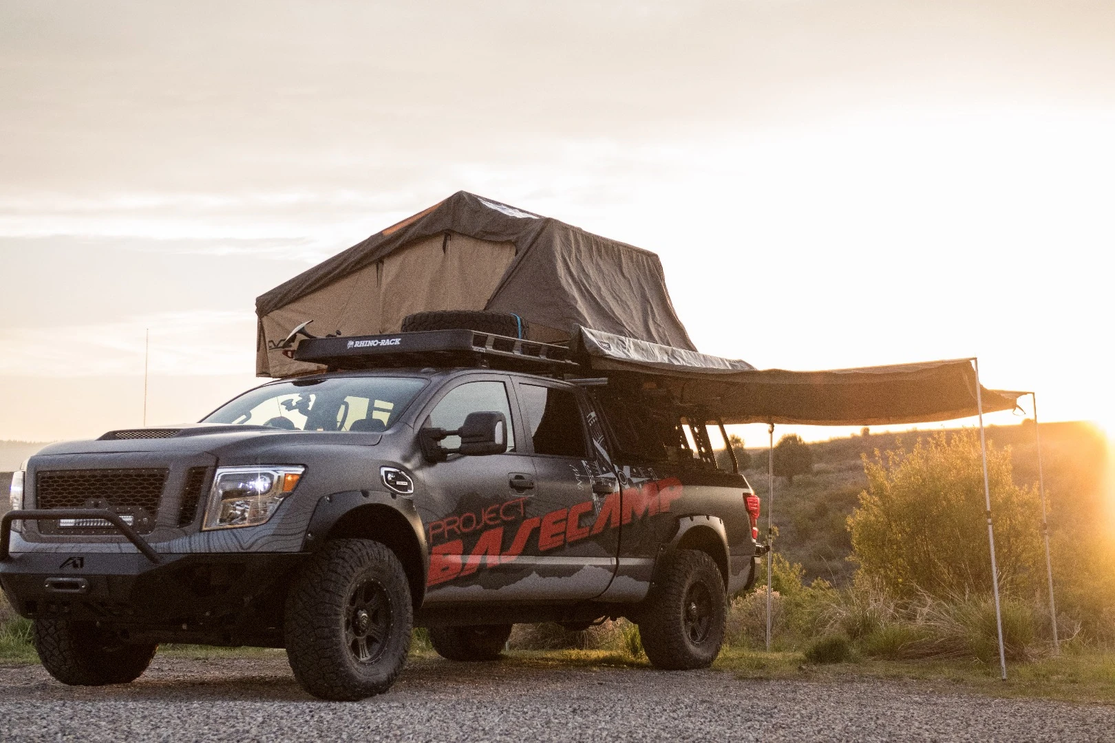 There are plenty of campers on the market, but the Titan XD Project Basecamp looks like one of the neatest, most capable solutions