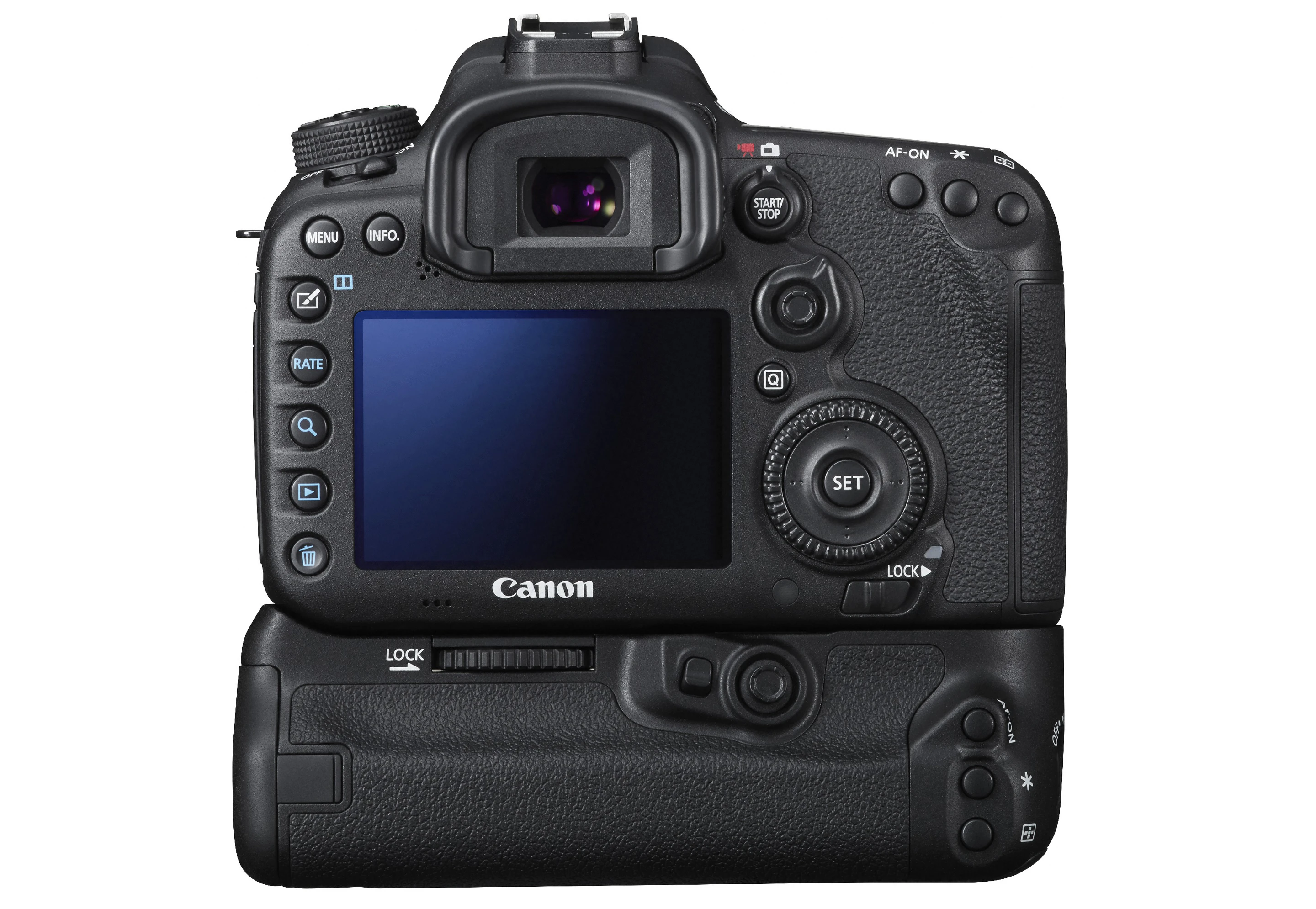 The Canon EOS 7D Mark II is compatible with the new BG-E16 battery grip