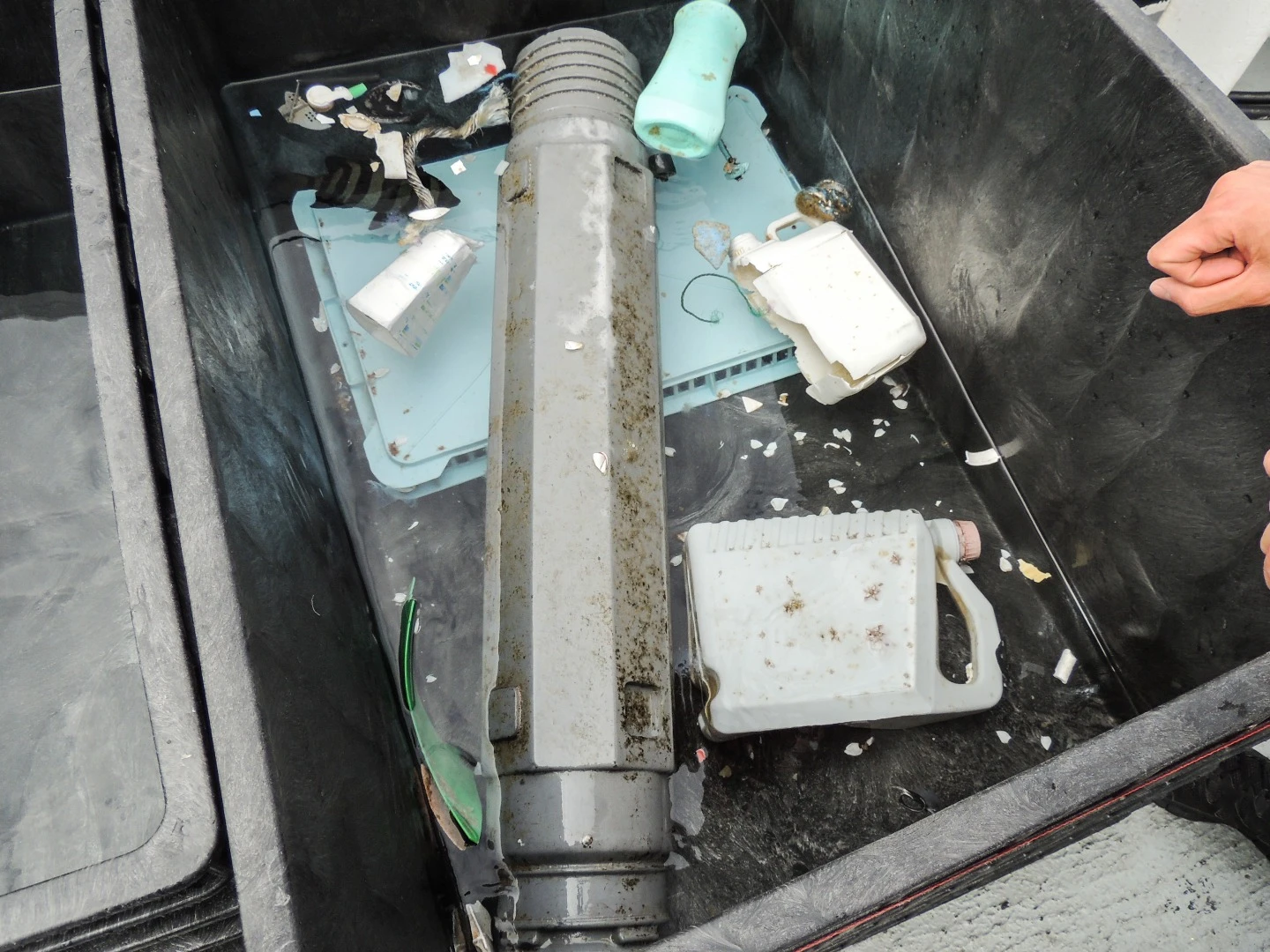 Plastic samples from a new survey of the Great Pacific Garbage Patch