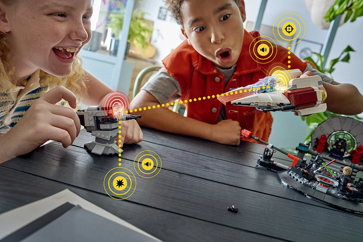 Interactive Led Brick Lego Smart Play bricks add interactive lights and sounds