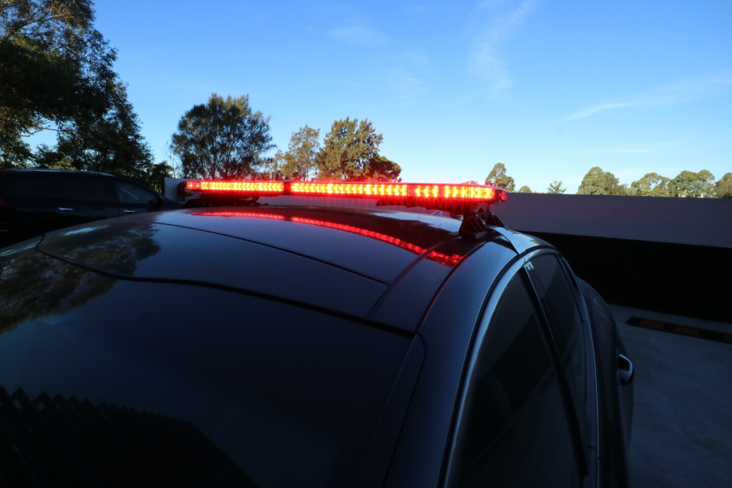 The system includes a modular lightbar that's installed using just one cable instead of the usual nine