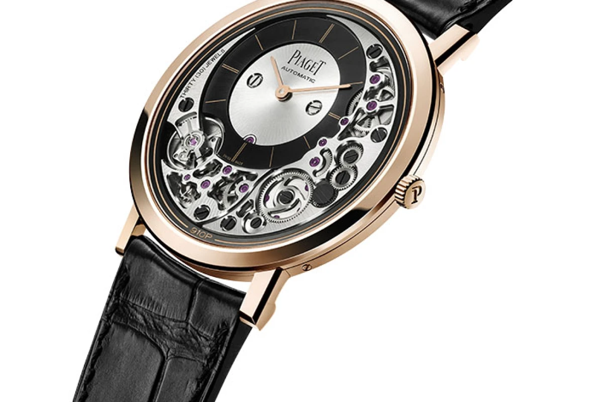 The Piaget Altiplano Ultimate 910 is the world's thinnest automatic watch