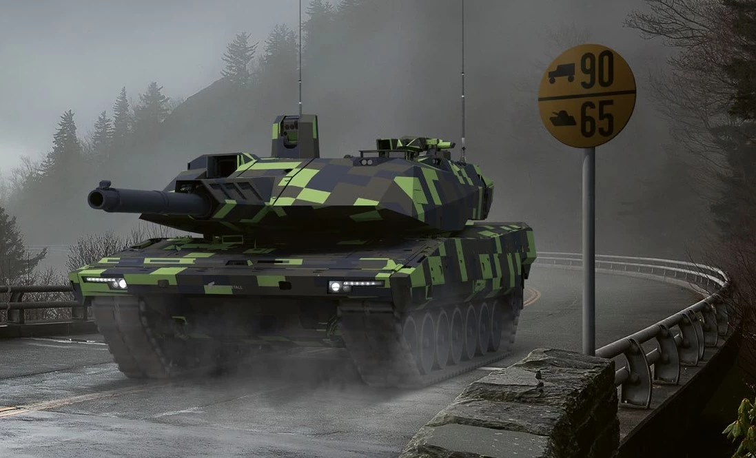 The KF51 Panther can navigate common bridges and tunnels