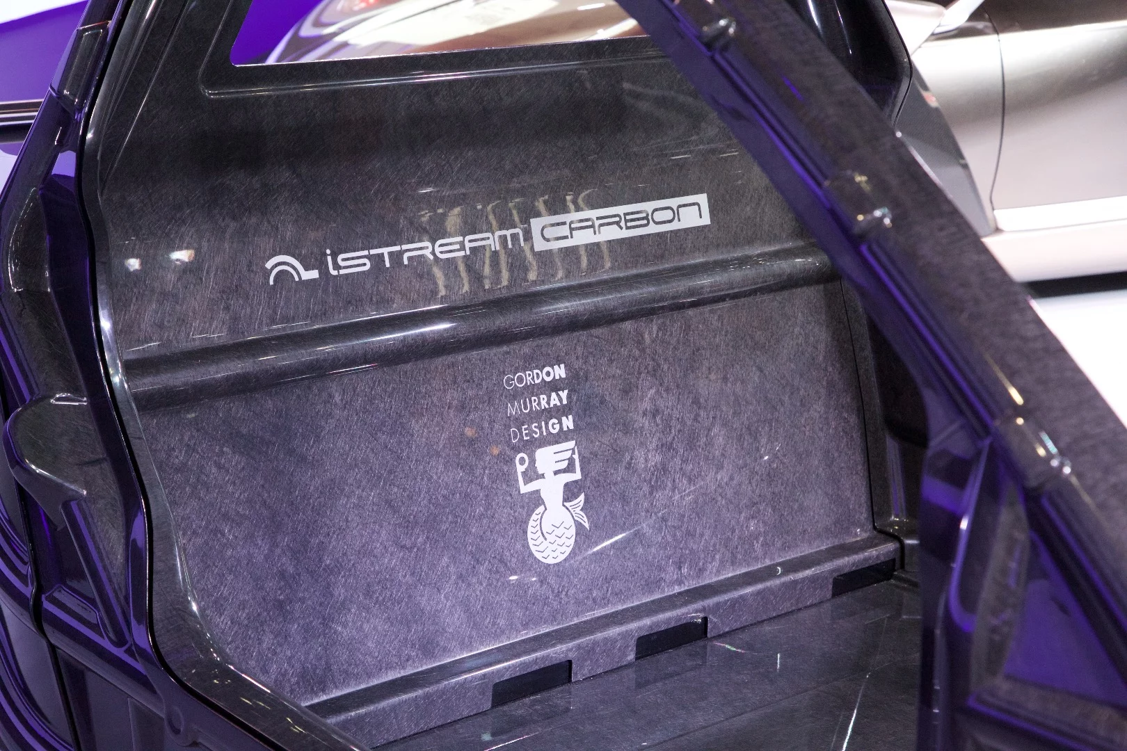 The carbon fiber chassis of the Yamaha Sports Ride Concept has been built with Gordon Murray's iStream Carbon technology