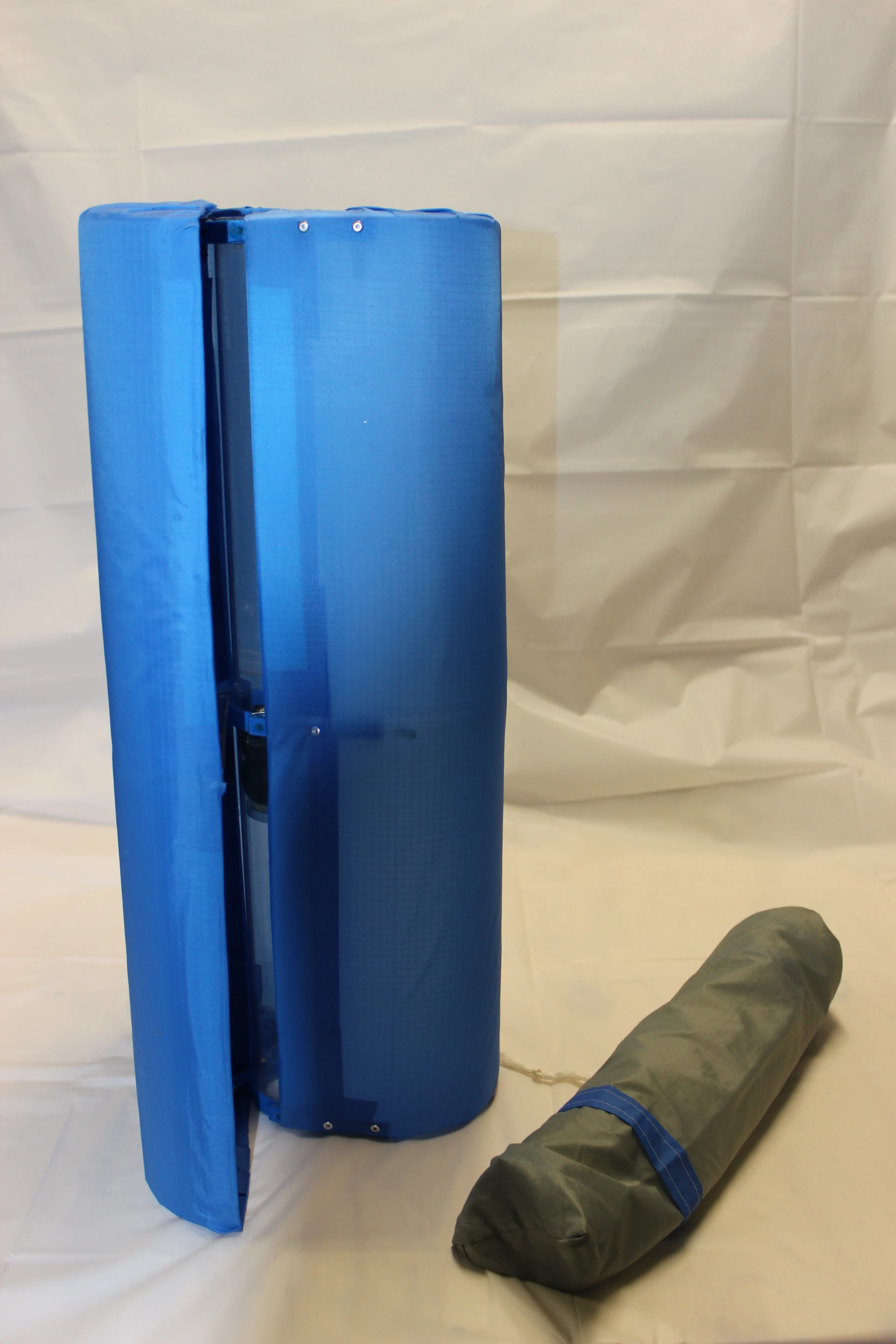 The Windpax system uses the vertical turbine method that “cups” the air to spin the impellers, which in turn creates power to the internally housed generator