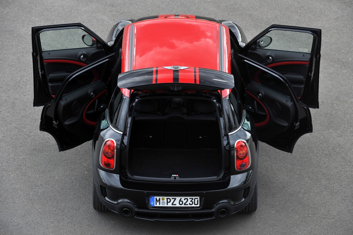 The MINI John Cooper Works Countryman is JCW's first five door (Image: BMW)