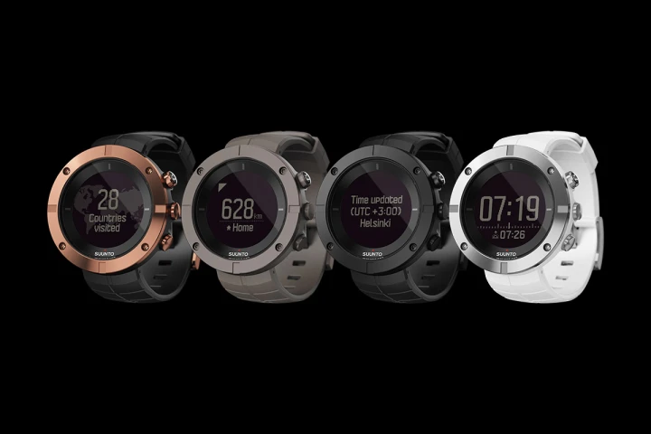 The Suunto will be offered in four styles: Copper, Slate, Carbon and Silver