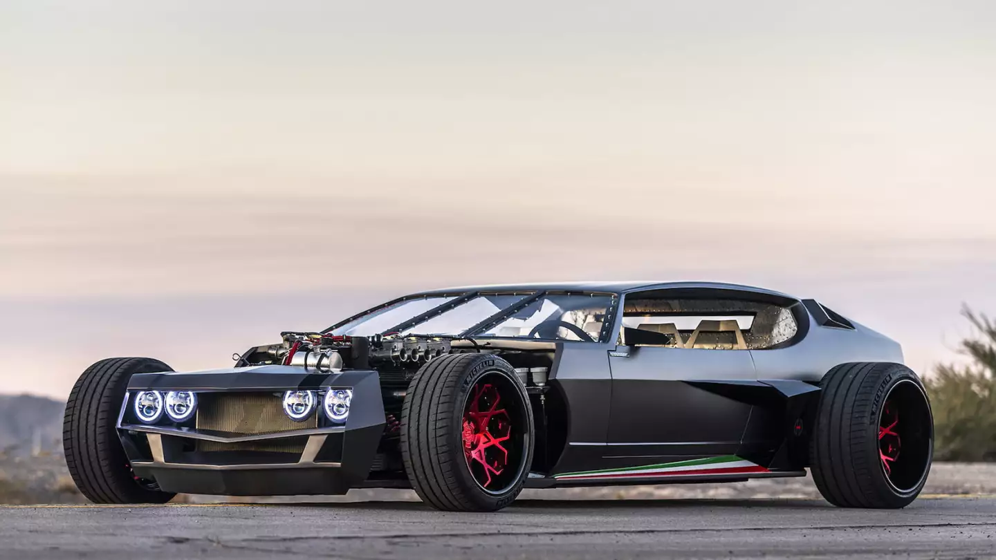 Custom front end is a departure from the Espada's classic lines