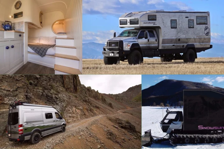 Camper vans and larger motorhomes of 2017
