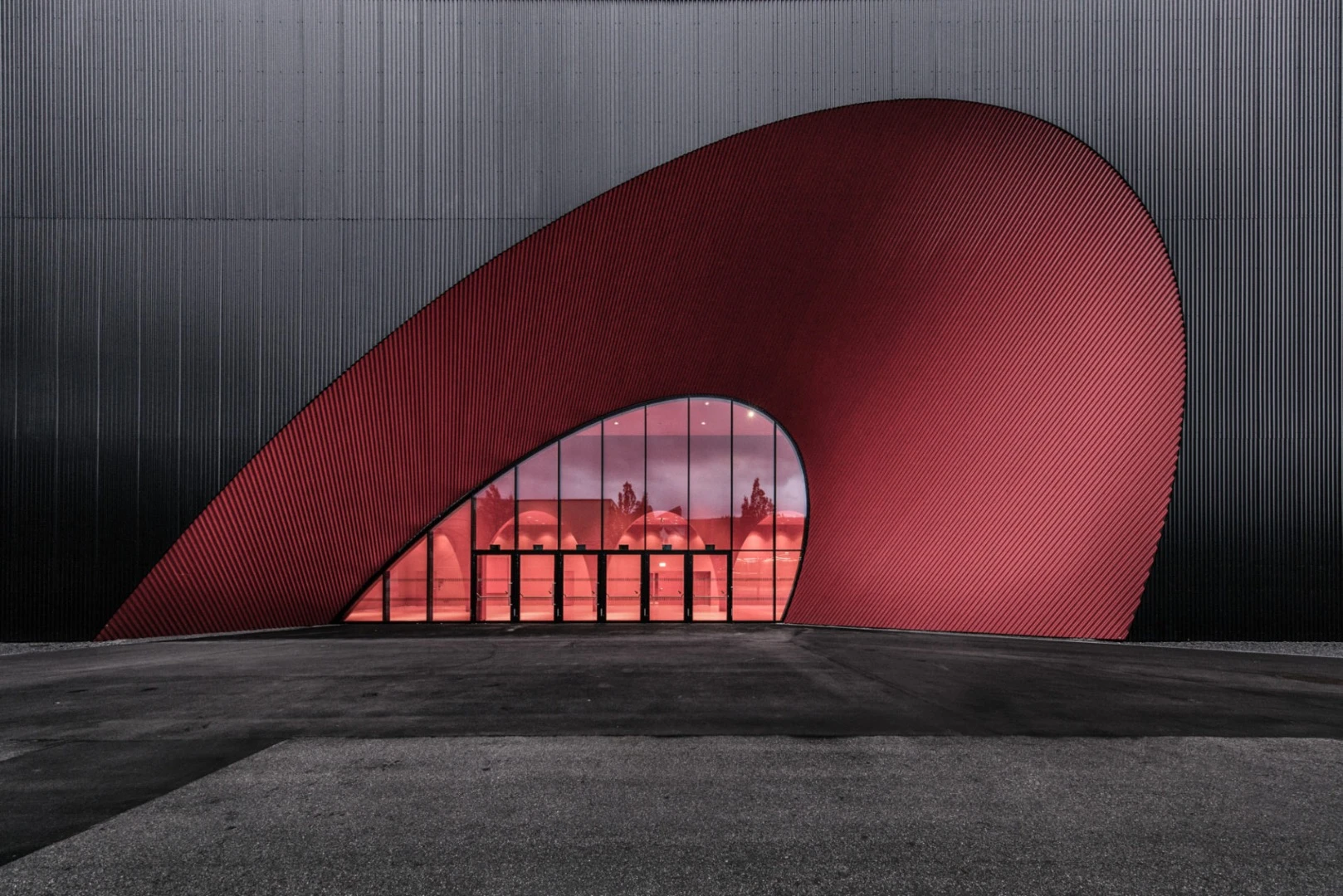 Marte.Marte Architects - Jury Prize for Best Use of Color - Messe Dornbirn Exhibition and Event Halls 09-12, Dornbirn