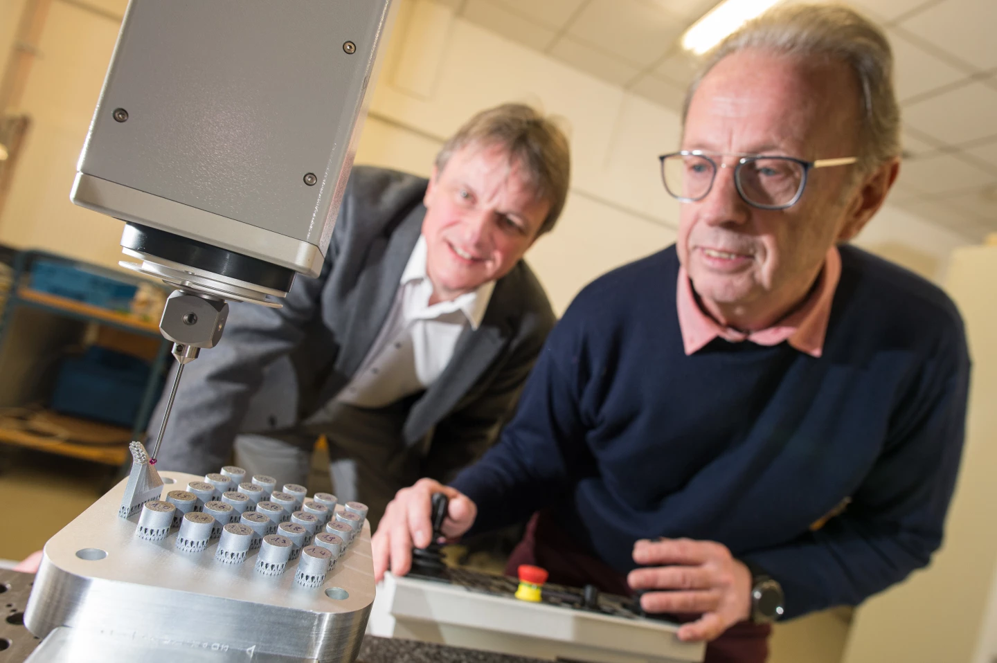 The system works on a variety of high-strength metals
