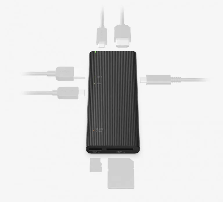 Sony is yet to reveal pricing for its MRW-S3 USB hub