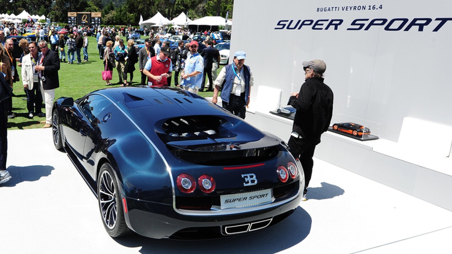 Bugatti's 268mph Veyron Super Sport - the world's fastest production car