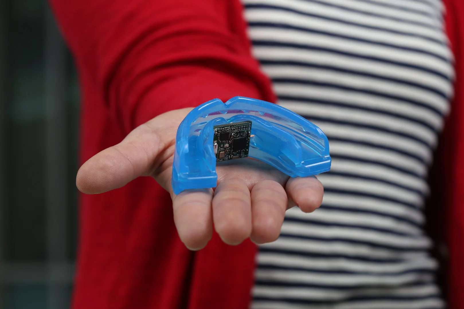 The electronics in the current prototype could be a bit of a mouthful, but a more compact version is in the works