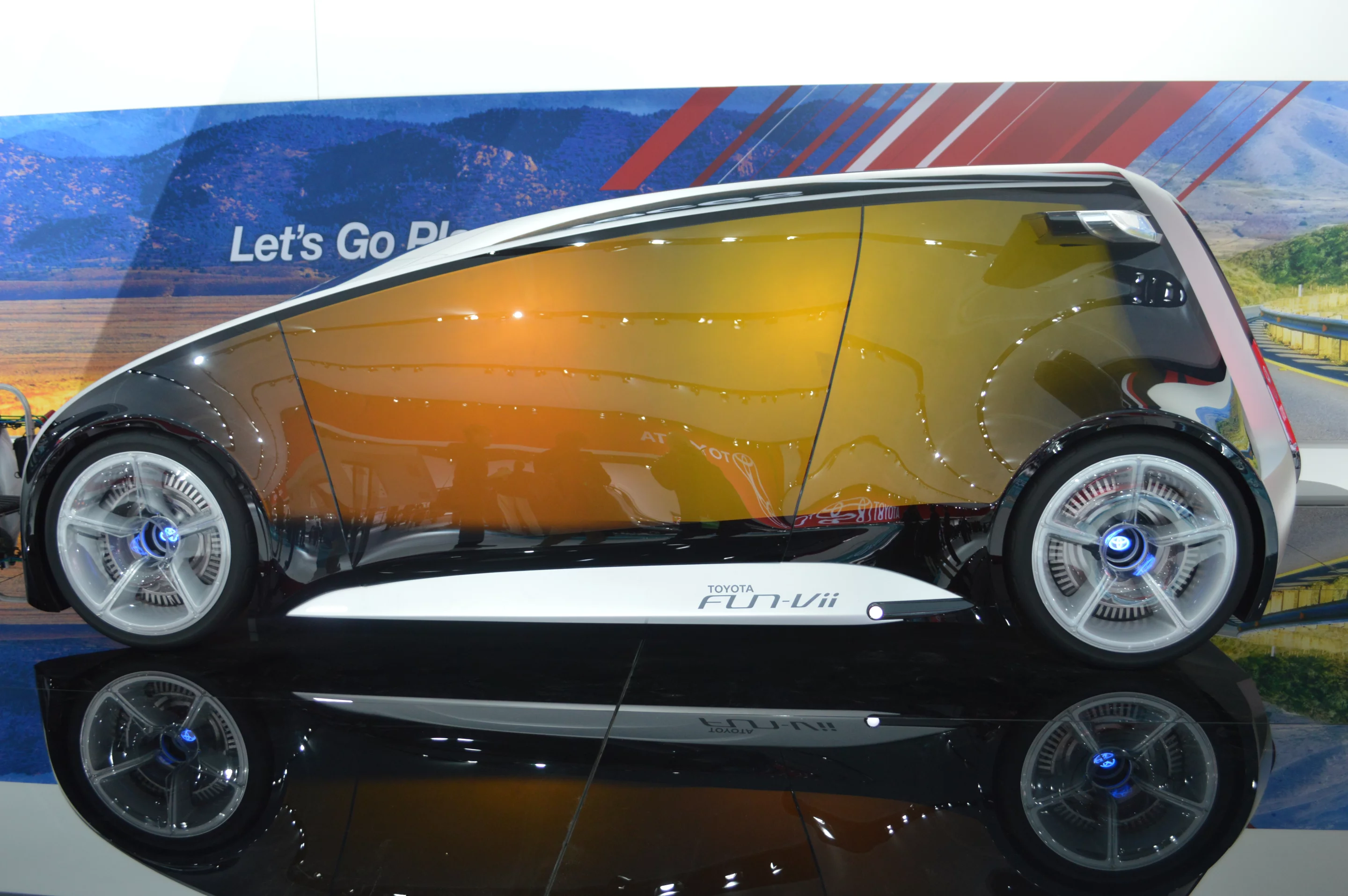 The Toyota Fun Vii concept at NAIAS 2013