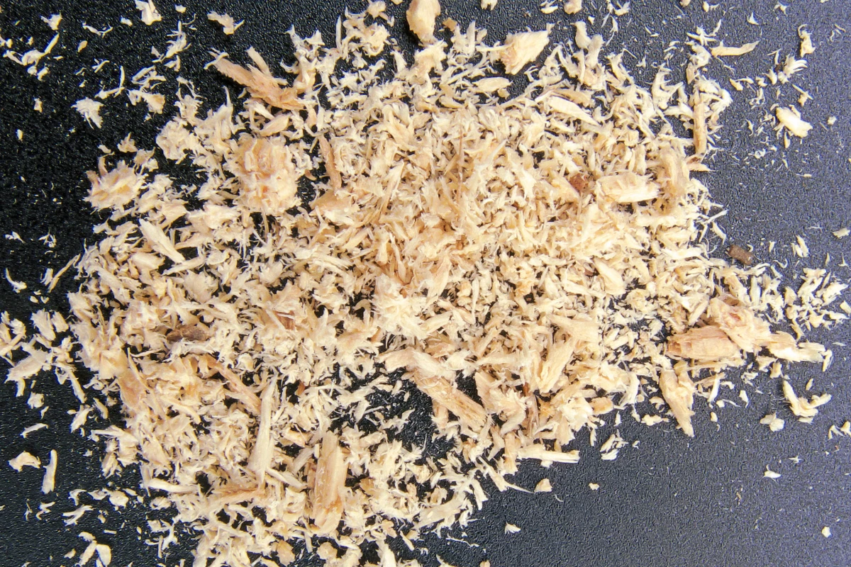 Sawdust can be converted into a fuel additive – among other things – using a new chemical process (Photo: Rasbak)