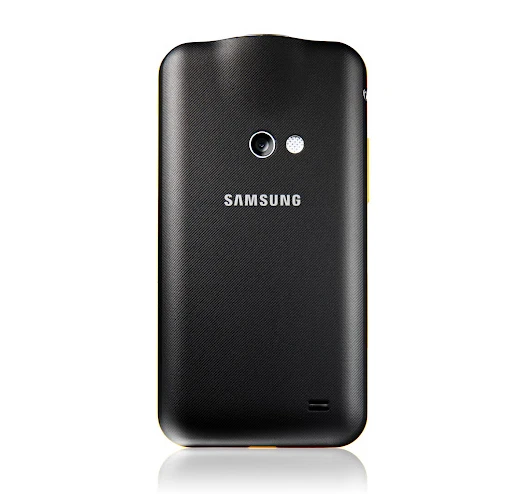 The Galaxy Beam has a built-in 5-megapixel camera