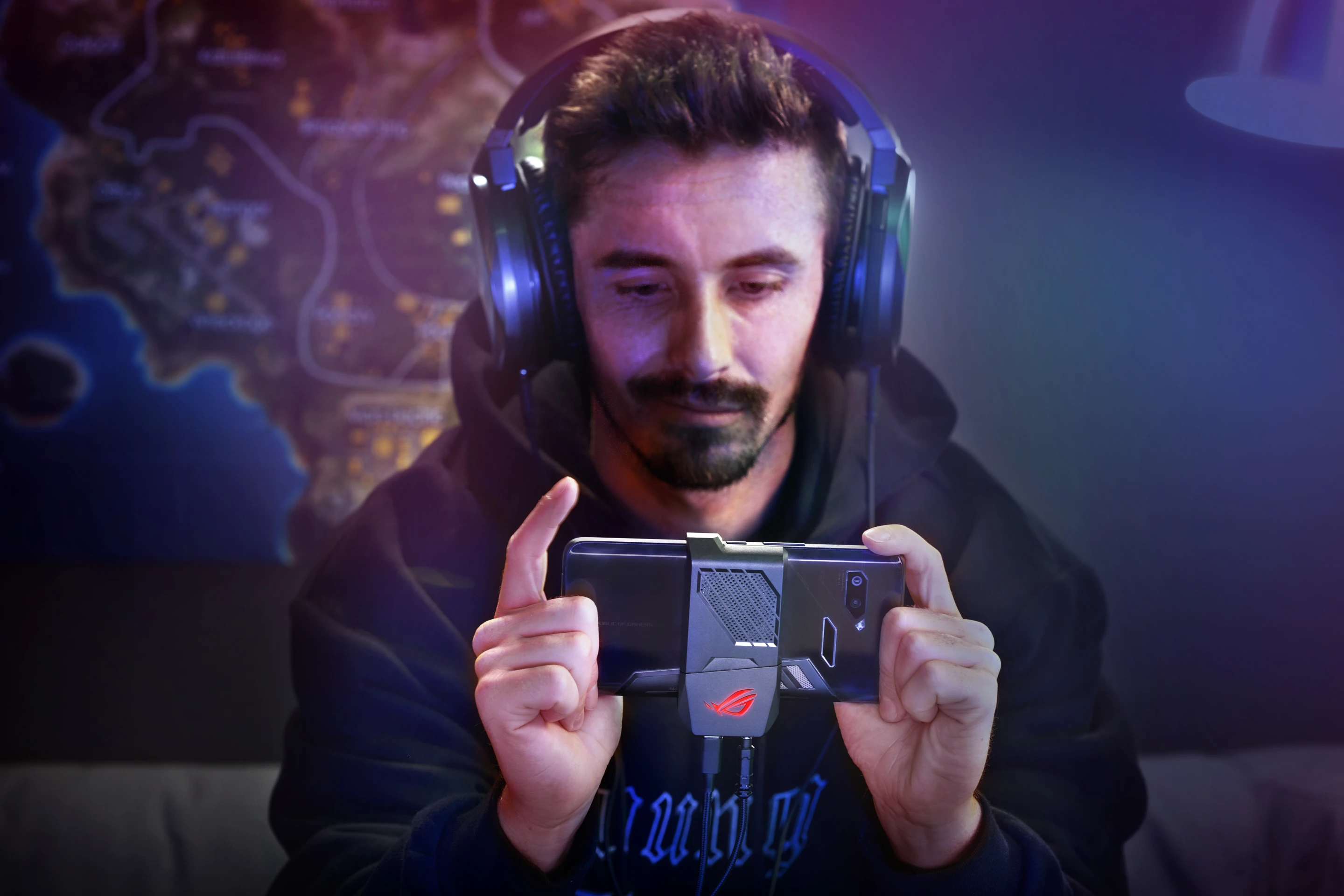 The Asus ROG Phone has been designed specifically for mobile gamers