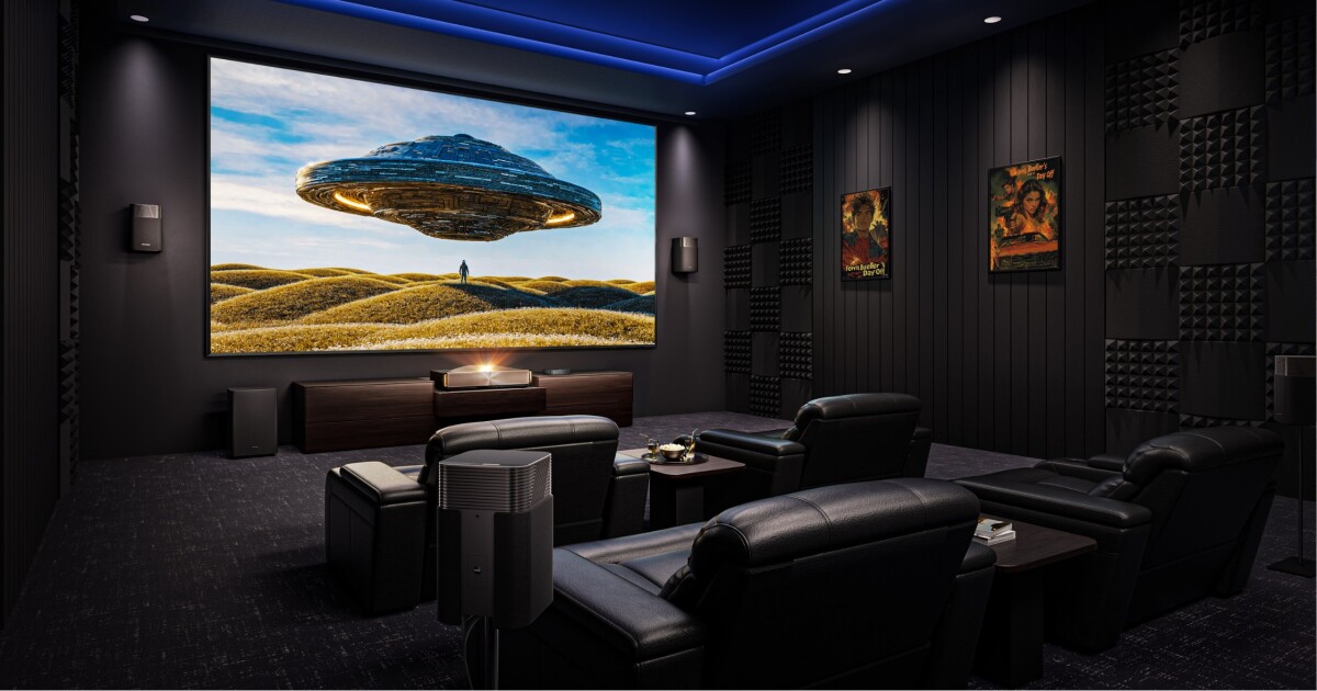 Hisense L9Q projector offers stunning visuals and sound