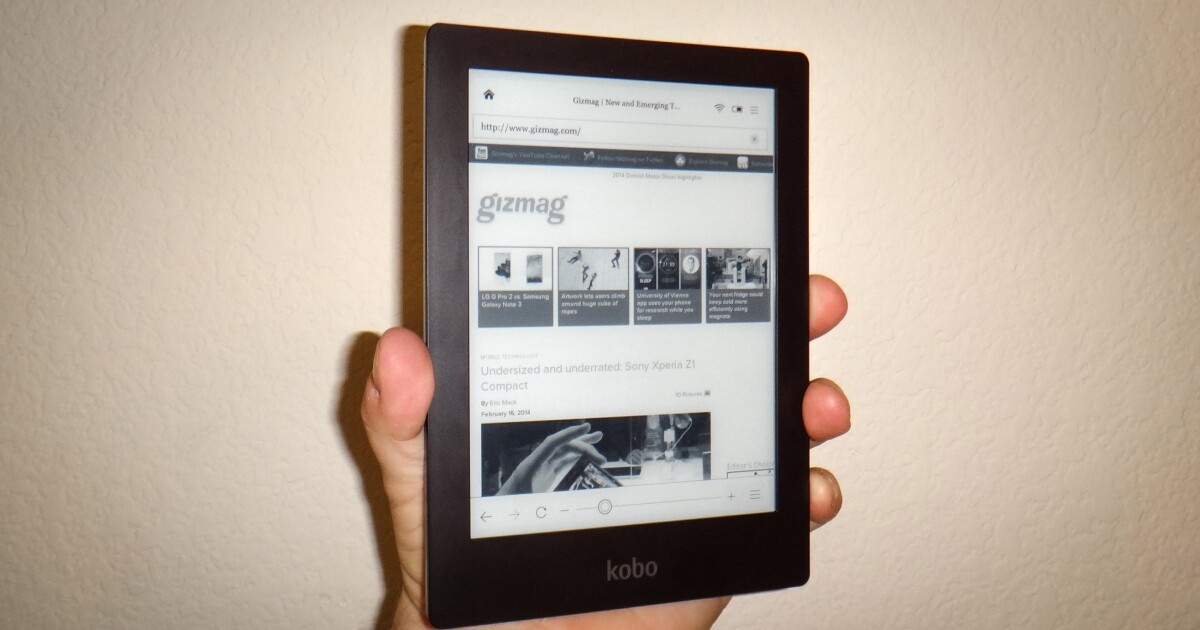 Review Kobo Aura HD ereader