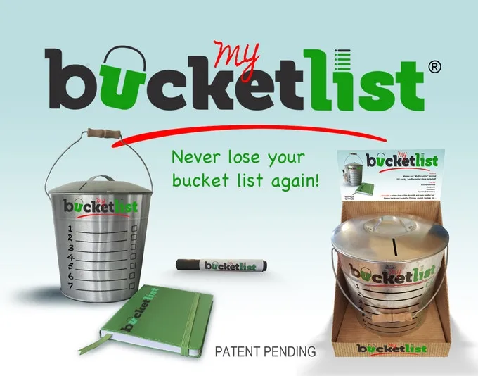 What if your bucket list was on an actual bucket? That's the whole idea behind My Bucketlist