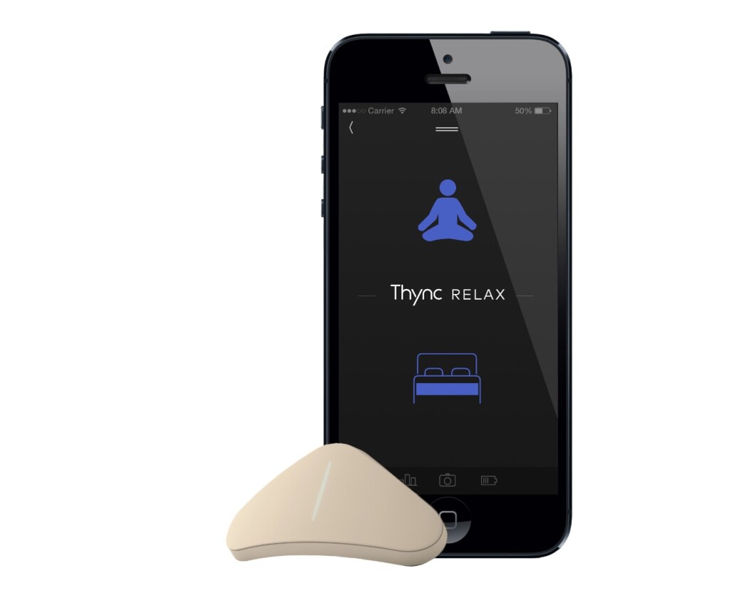 Press shot of Thync Relax