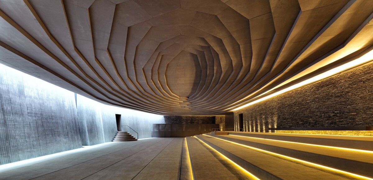 The Sancaklar Mosque is a privately funded mosque built on the outskirts of Istanbul