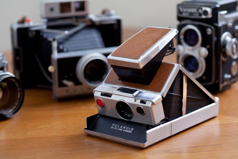 Polaroid SX70 cameras from the 1970s make a comeback