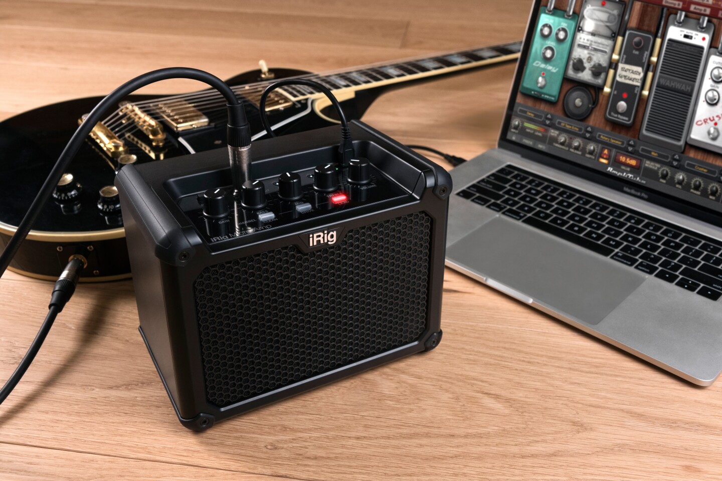As well as gaining access to powerful stomp and amp emulation software like IK's AmpliTube, players can launch learning apps, record riffs and jam along to YouTube videos
