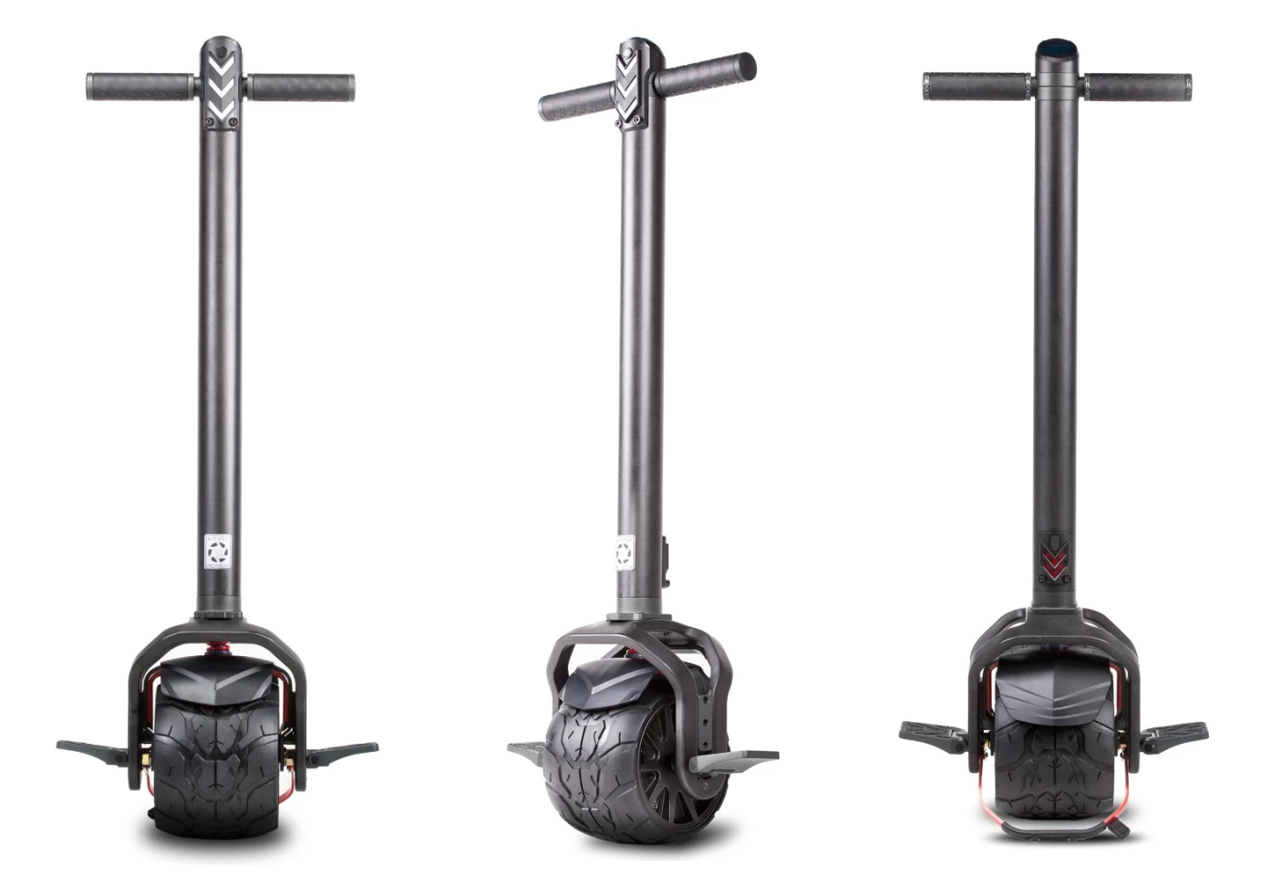 Front, back and angle shots of the Kiwano K01 - a premium entrant in the transportation appliance marketplace